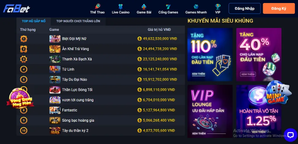 Kêu gọi hành động tải ứng dụng f18678 Login